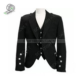 Argyle Kilt Jacket With Vest Scottish